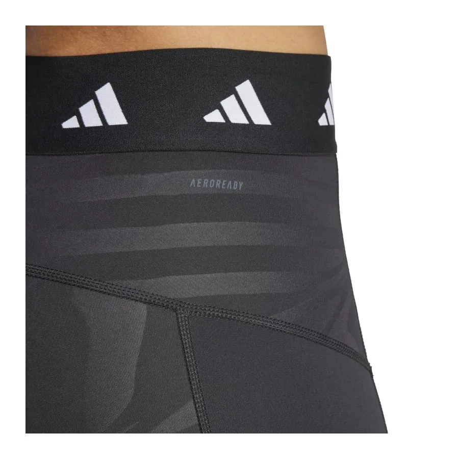 ADIDAS MALLAS Mujer TF PRINT 7/8 L BLACK