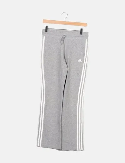 Adidas Pantalón gris chandal