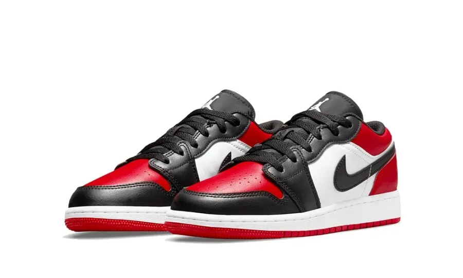 Air Jordan 1 Low Bred Toe (GS)