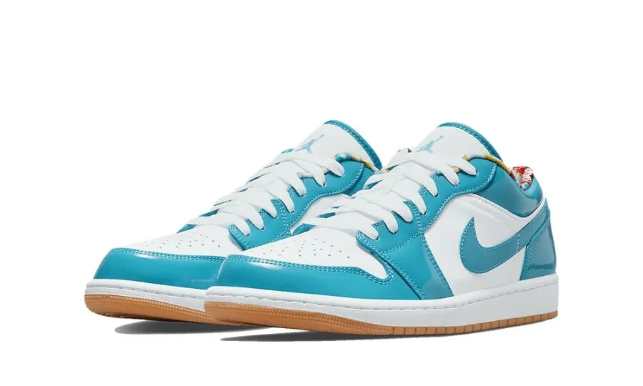 Air Jordan 1 Low SE Barcelona Cyber Teal
