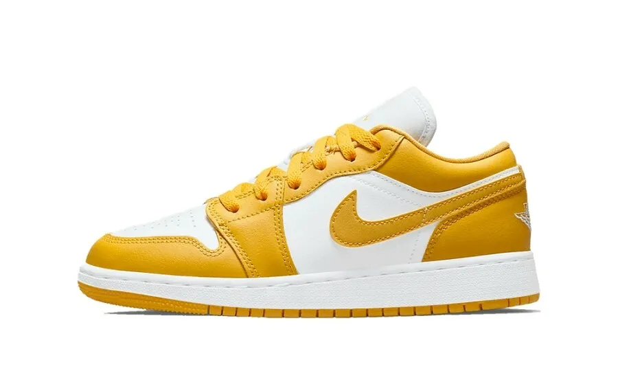 Air Jordan 1 Low Yellow White (GS)