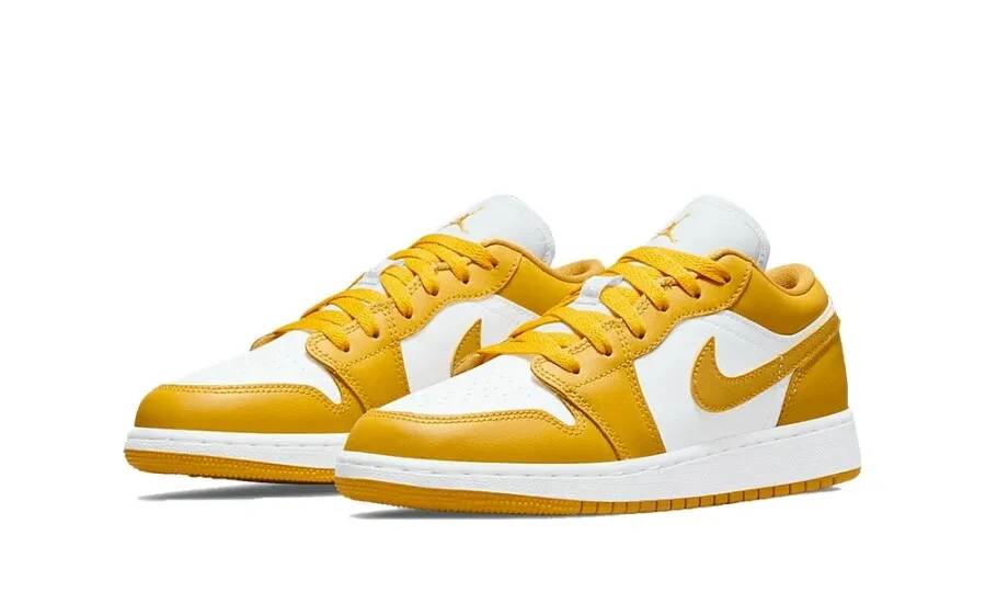 Air Jordan 1 Low Yellow White (GS)