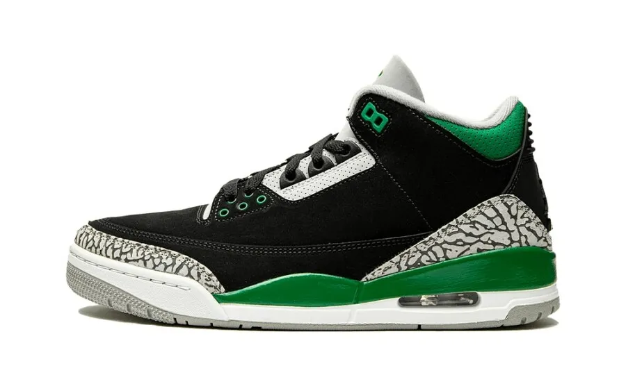 Air Jordan 3 Pine Green Cement Grey