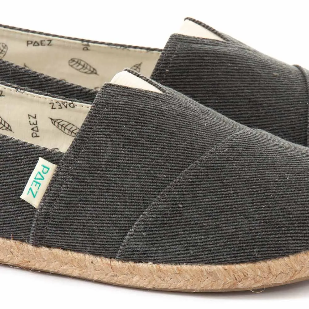 Alpargatas PAEZ Classic Essential Charcoal
