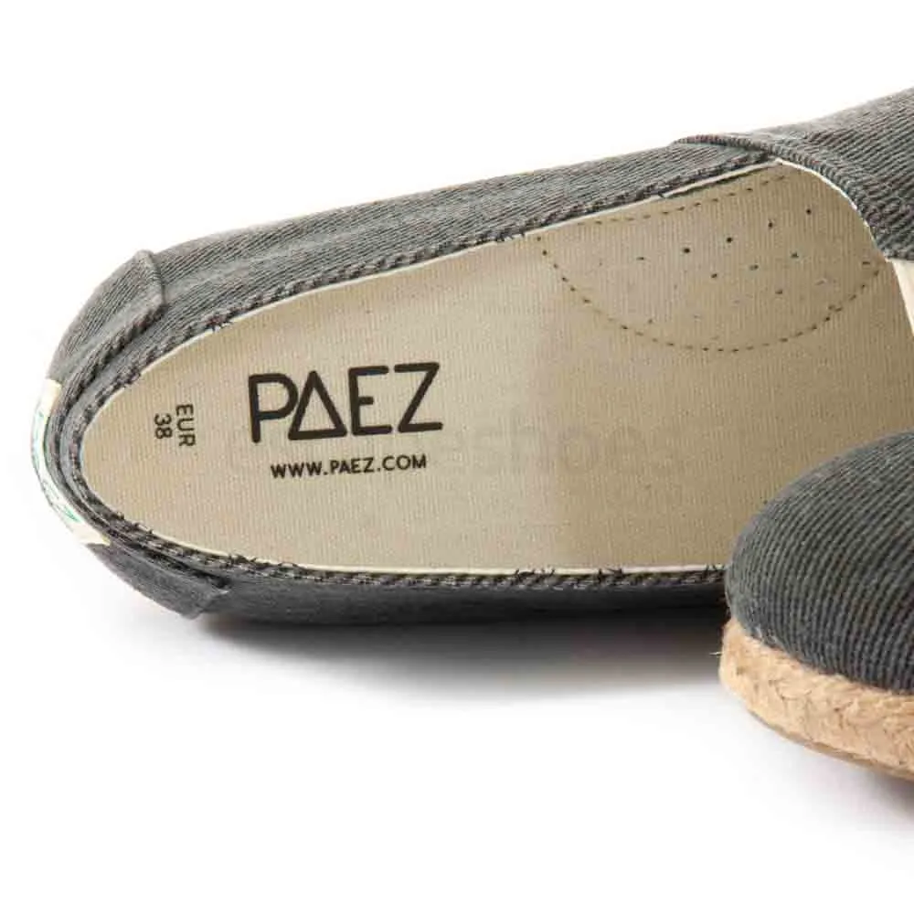 Alpargatas PAEZ Classic Essential Charcoal