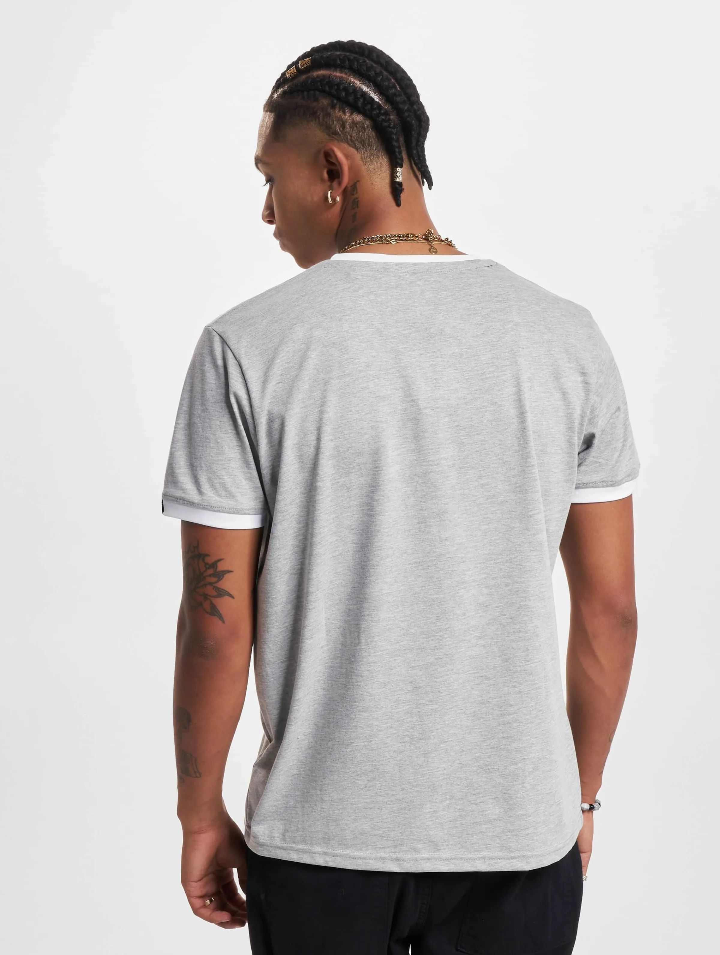 ALPHA INDUSTRIES ALPHA INDUSTRIES CONTRAST TSHIRT GREY