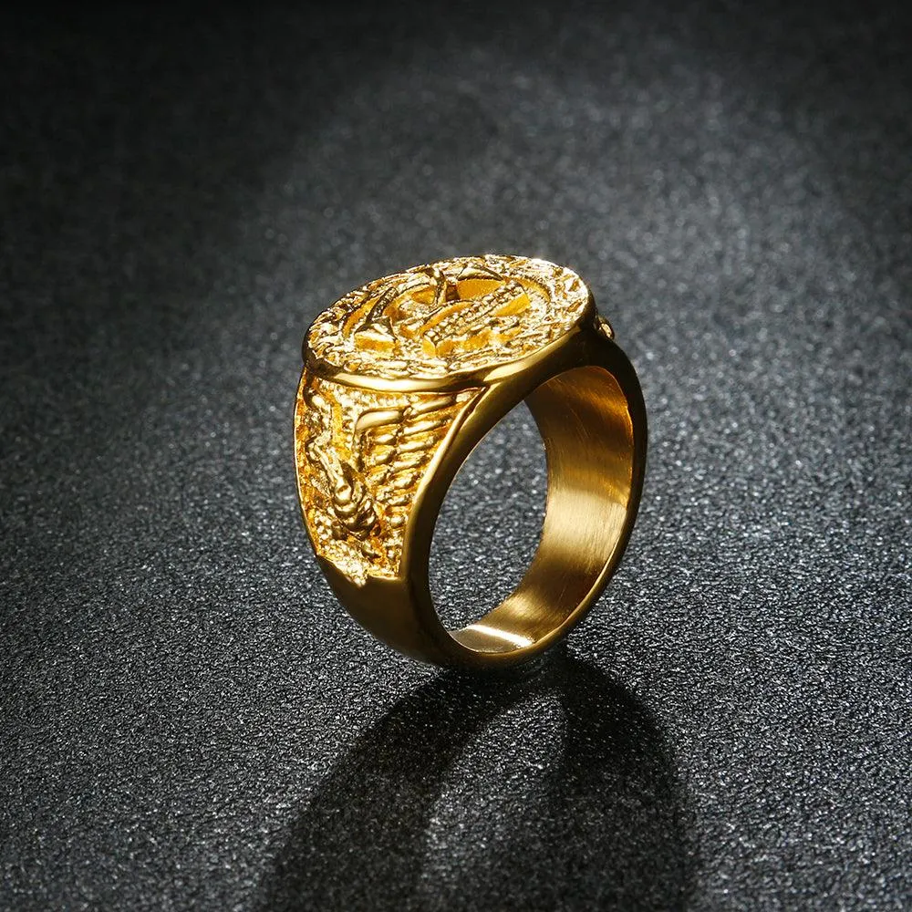 Anillos de acero inoxidable para mujer