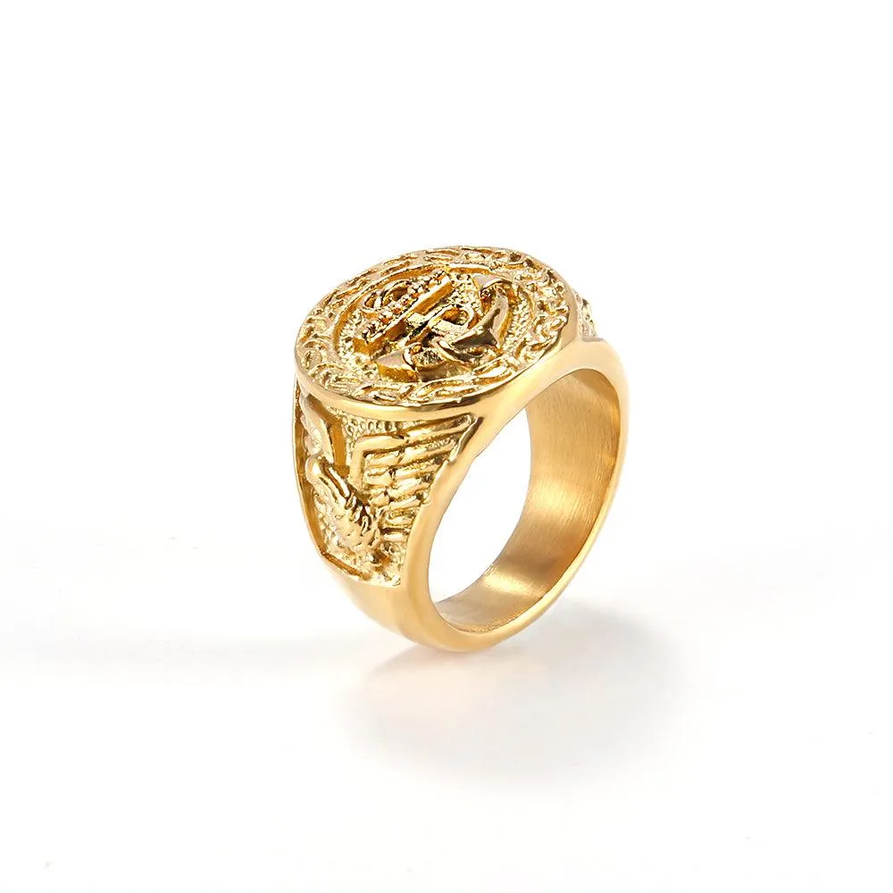 Anillos de acero inoxidable para mujer
