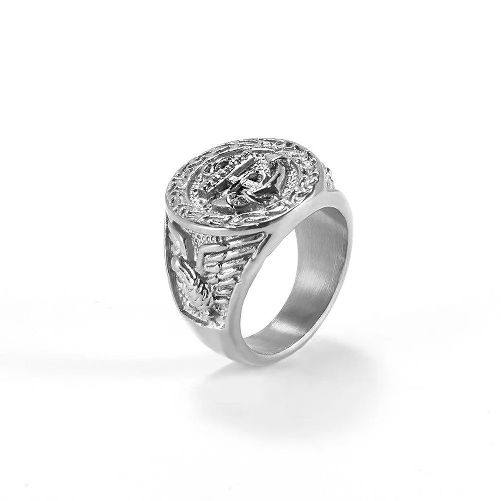 Anillos de acero inoxidable para mujer