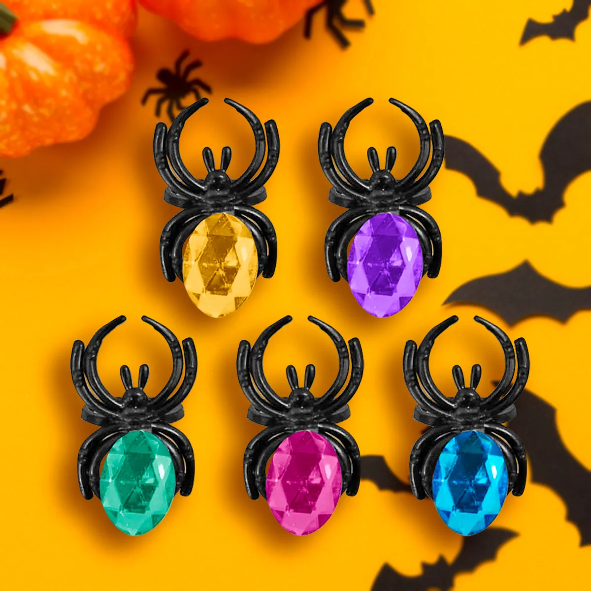 Araa Decorativa para Halloween 6 piezas.