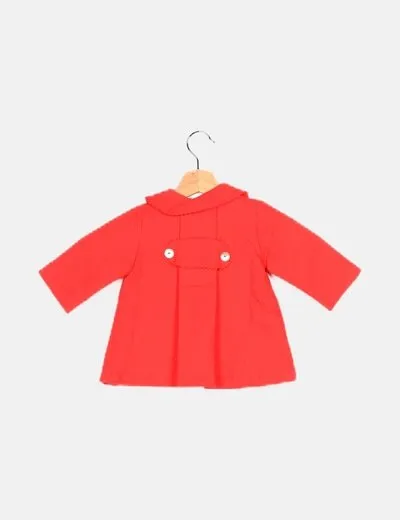 Artesanias chabeli Abrigo rojo piqué