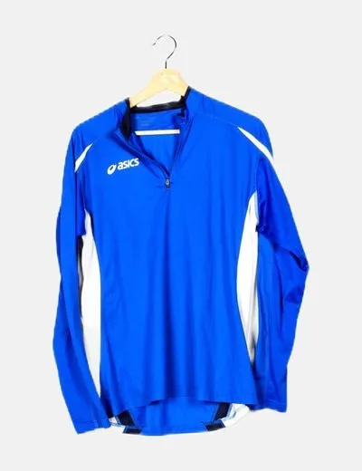 Asics Chaqueta deportiva azul