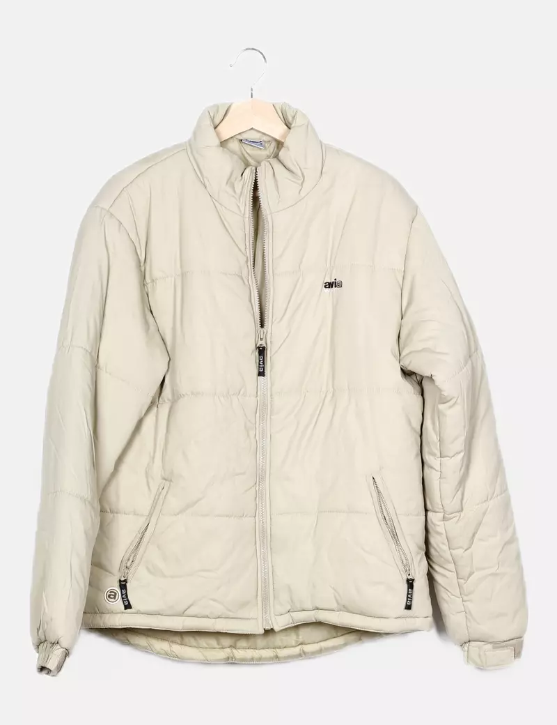 Avía Abrigo beige acolchado casual
