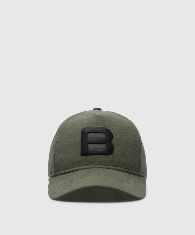 Bally Khaki cap with logo