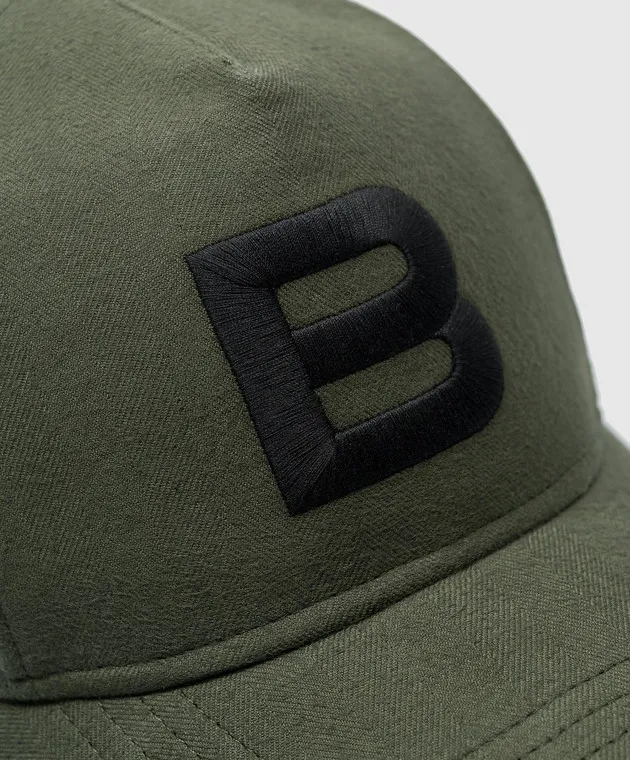 Bally Khaki cap with logo