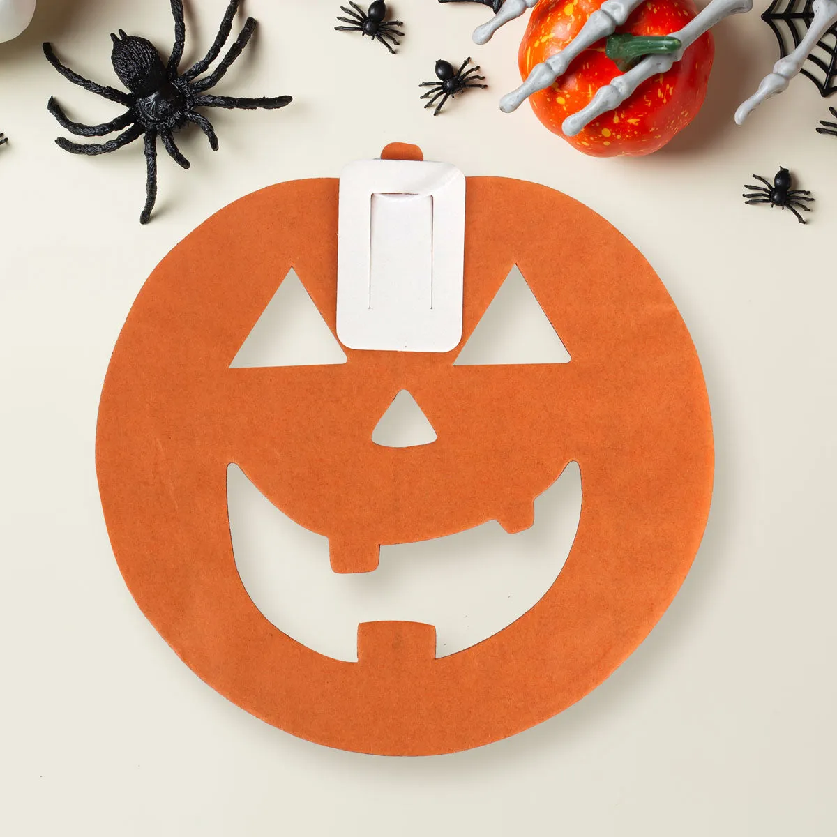 Banner Decorativo con Diseo de Calabaza para Halloween
