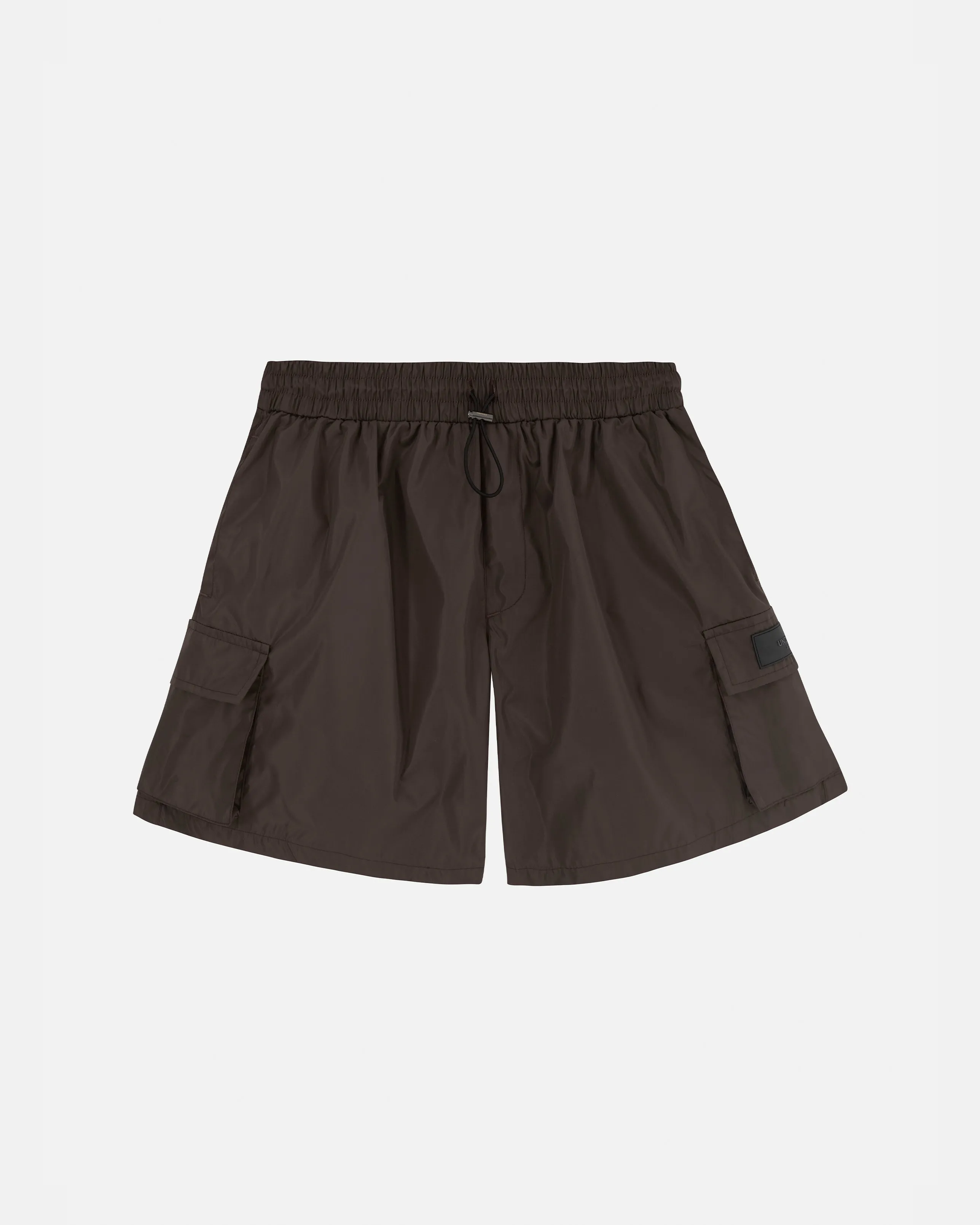 Basics Synthetic Cargo Short Brown