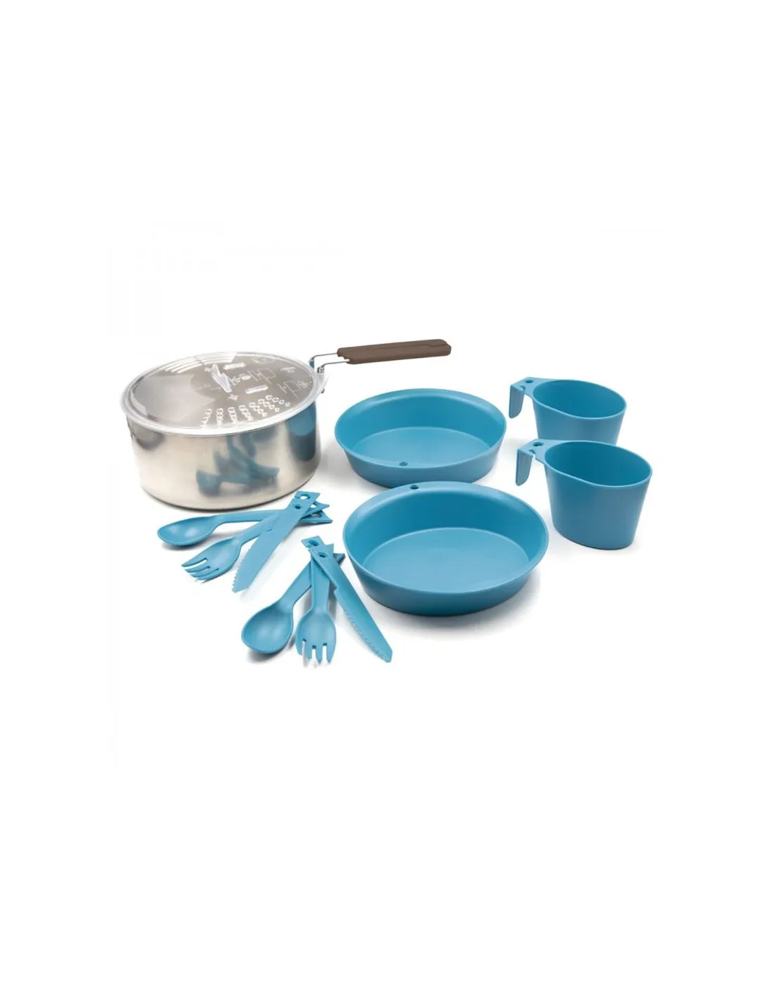 Bateria Laken Acero Inox.