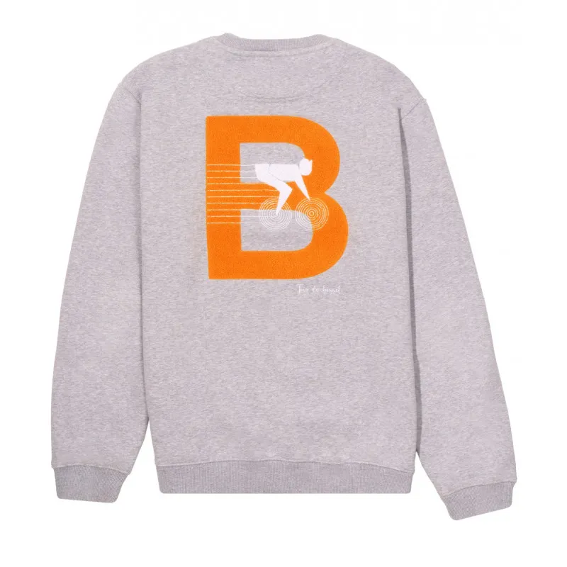 BESSEL TOUR CREWNECK GREY