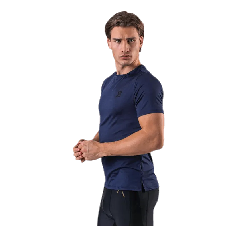 Better Bodies Essex Stripe Tee Blue