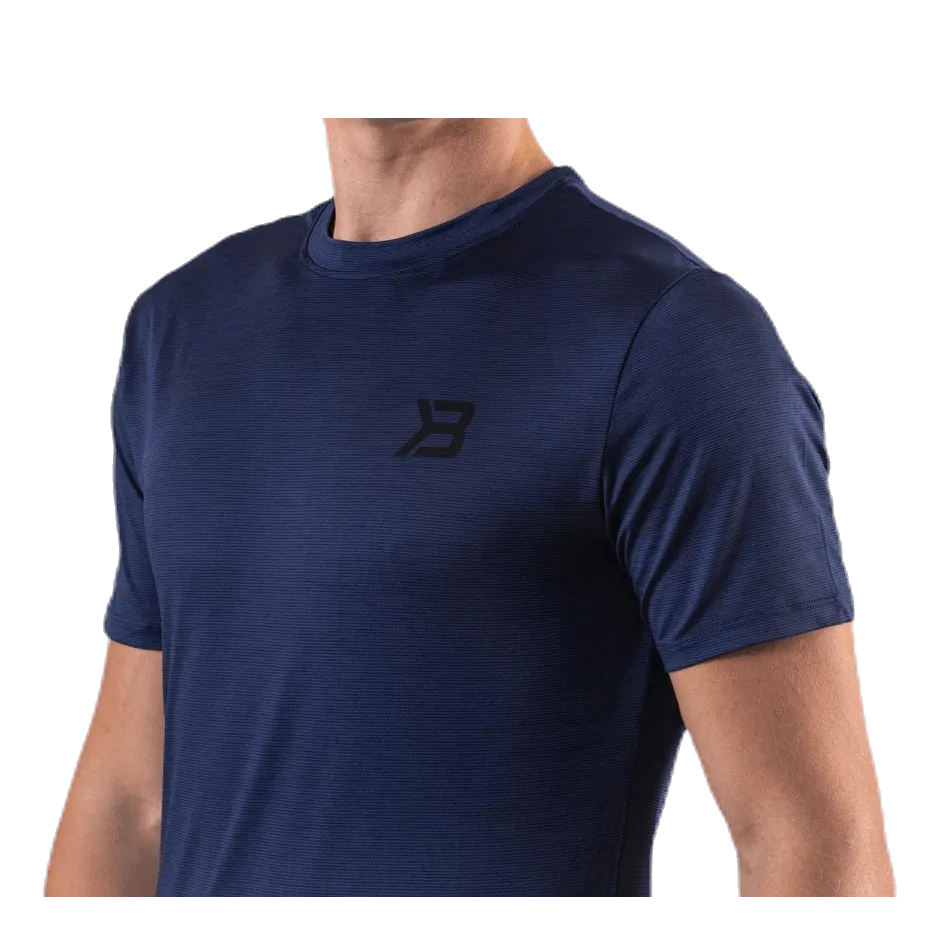 Better Bodies Essex Stripe Tee Blue