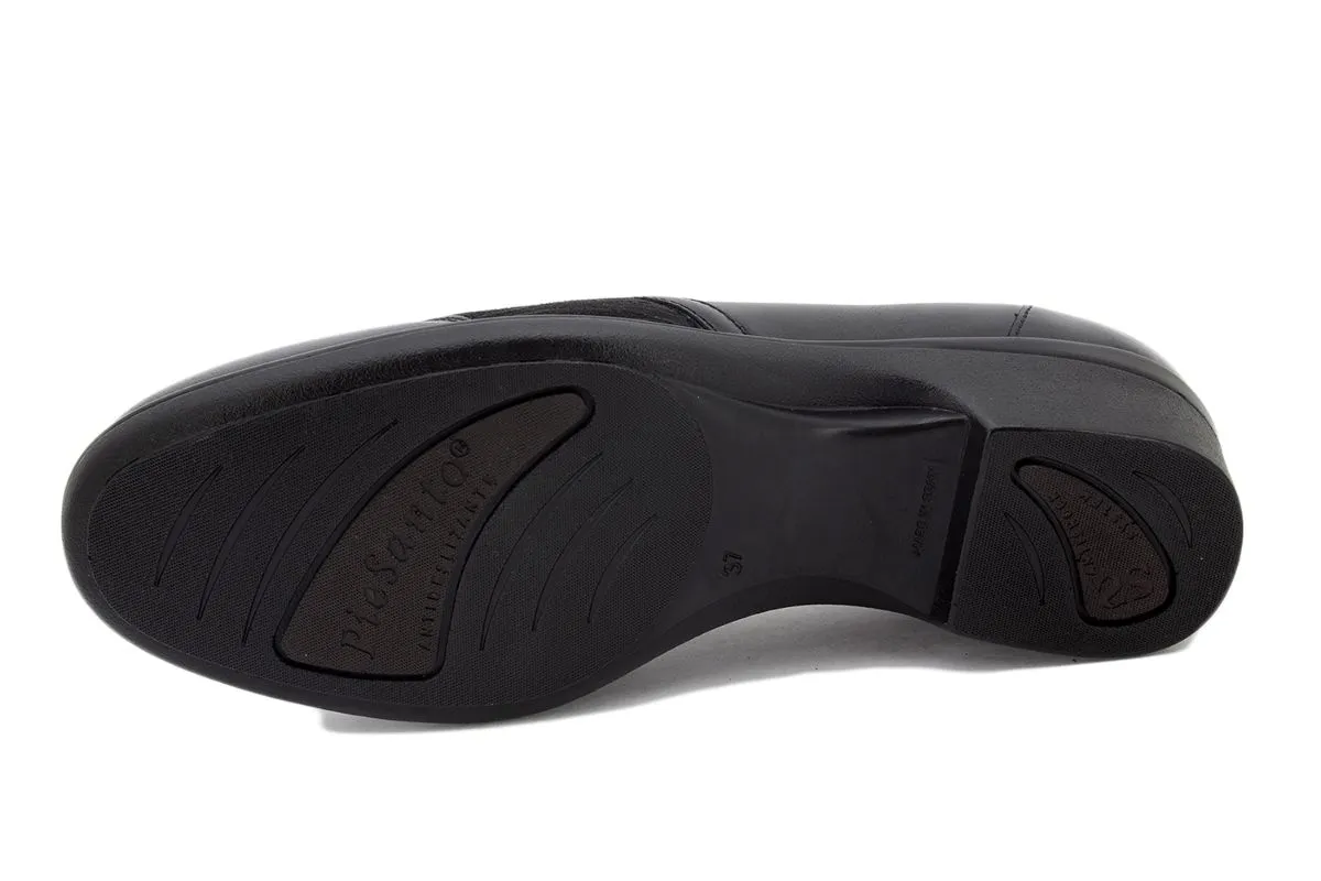 Black Leather Elastic Fitting