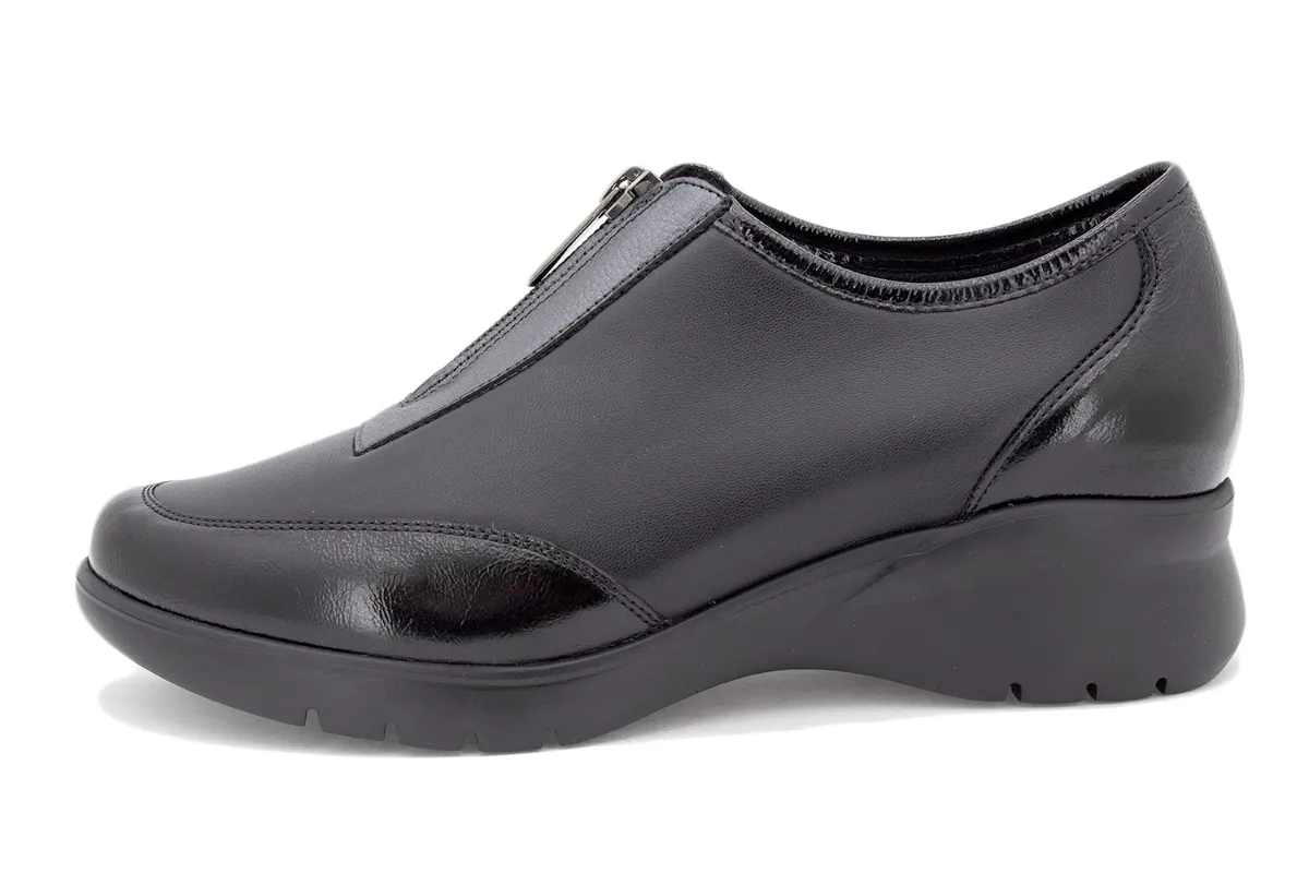 Black Patent Bootee shoe