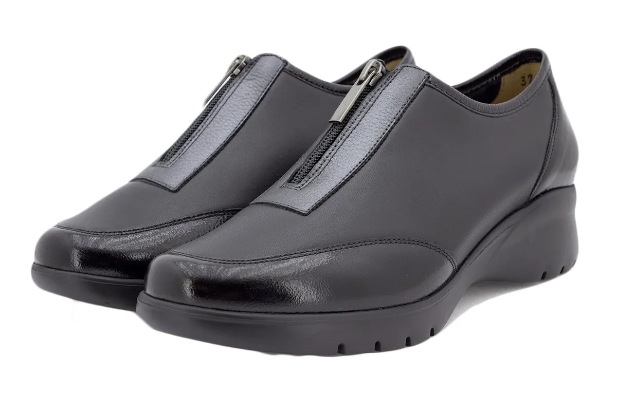 Black Patent Bootee shoe