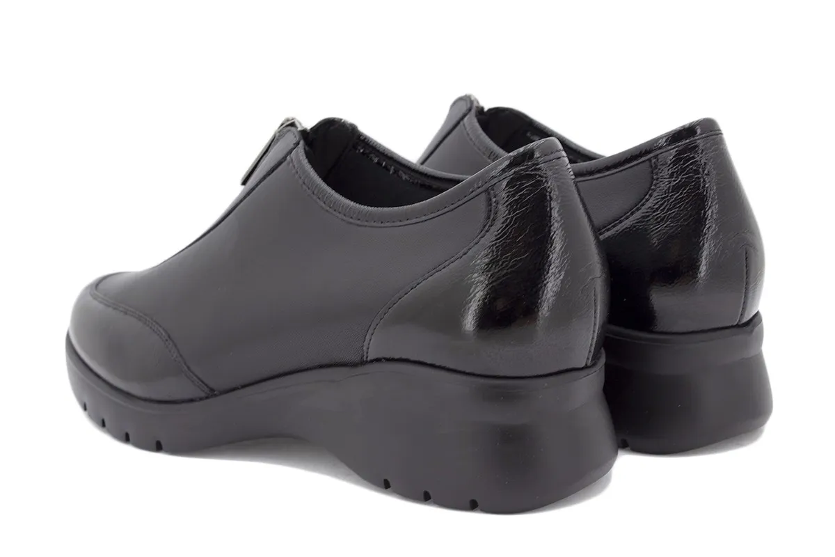 Black Patent Bootee shoe