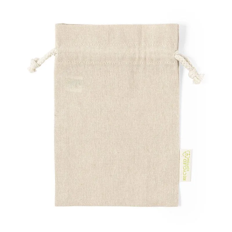 Bolsa 100% algodón reciclado GRS de 130g/m2 Karzak