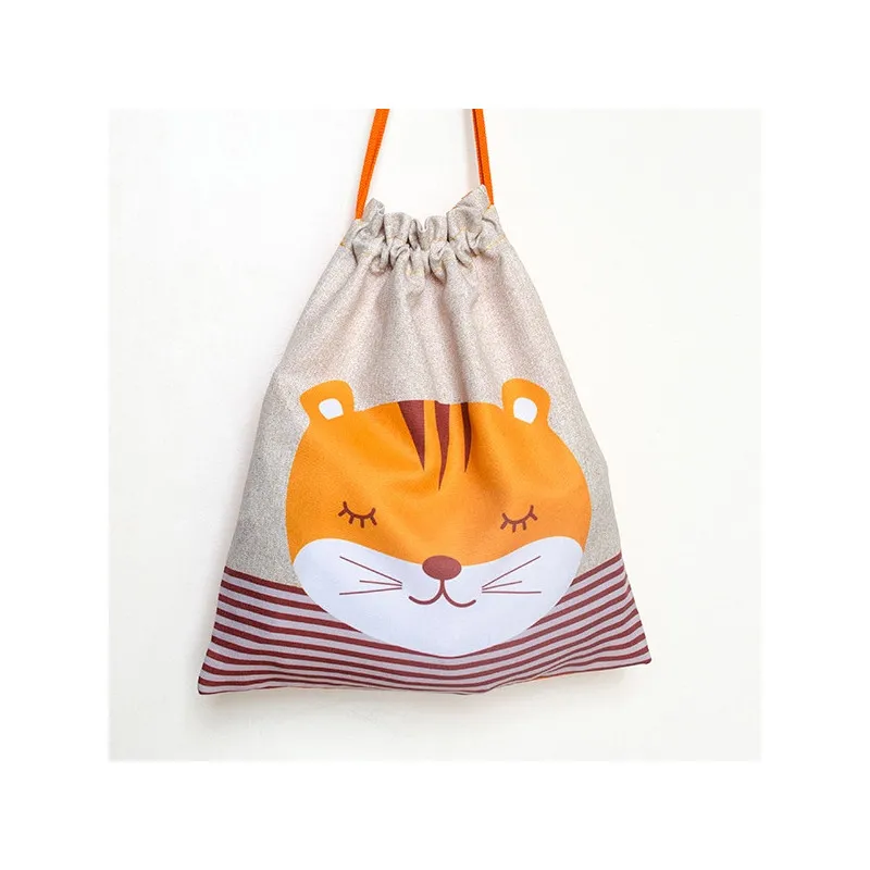 BOLSA DE TELA MERIENDA TIGRE  DYNEKE