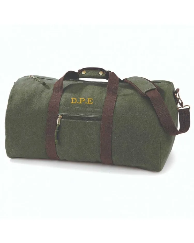 Bolsa fin de semana con iniciales para papás