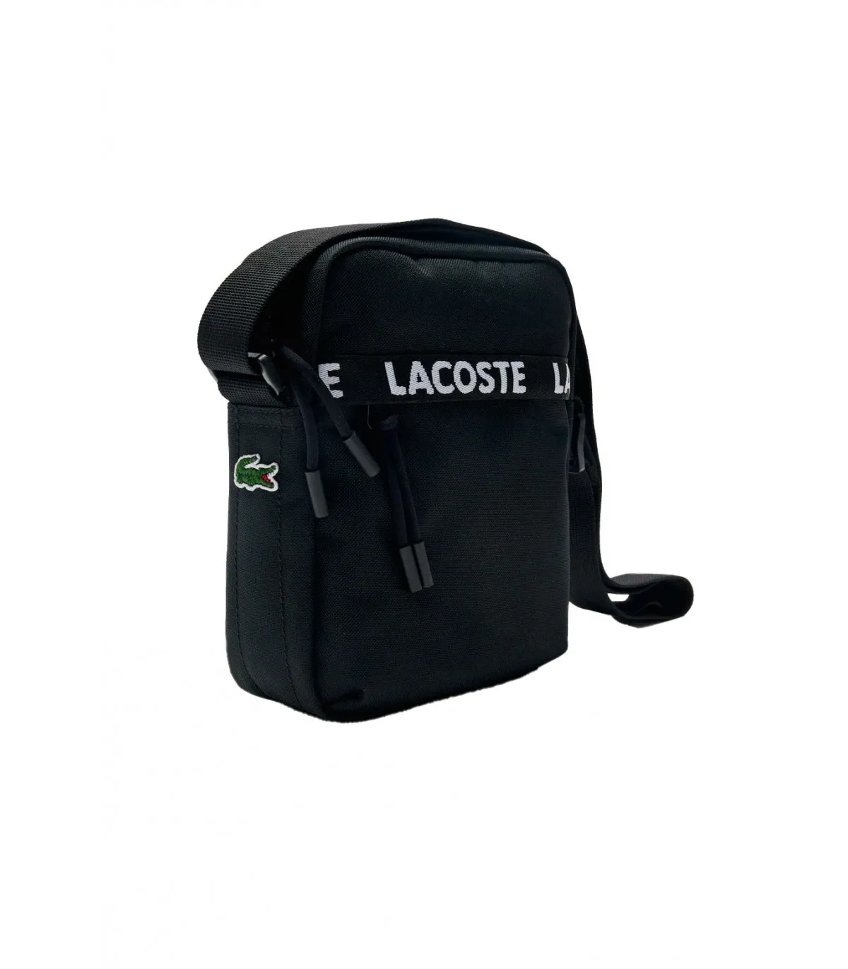 Bolso Lacoste Vertical Camera Negro