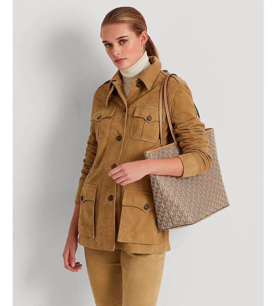 Bolso Tote Collins marrón