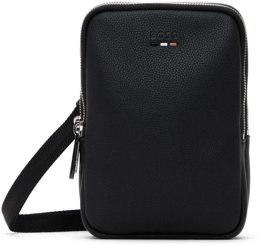 BOSS Black Ray Neck Pouch
