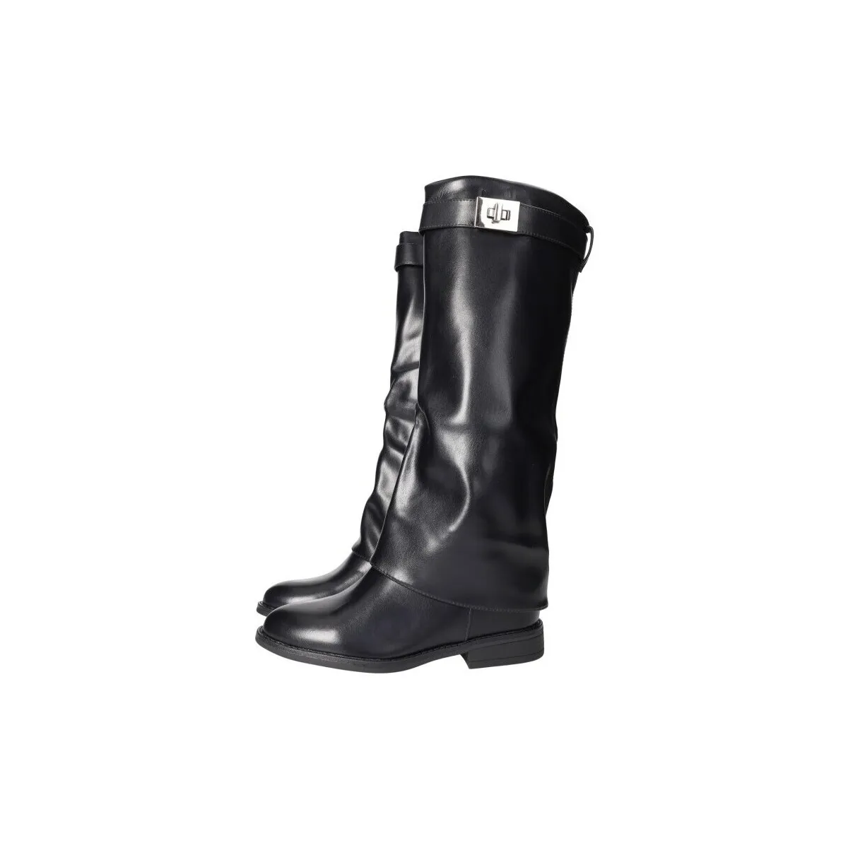 Botas diseño plegado