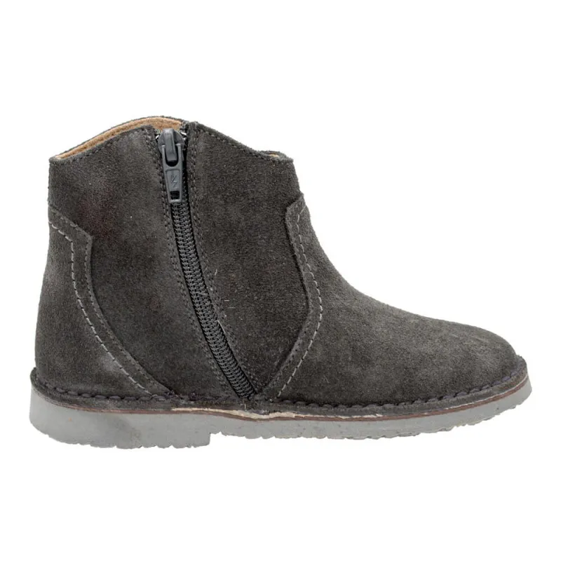 Botas serraje cremallera