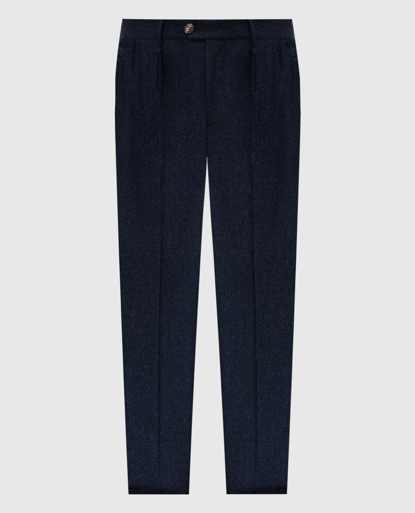 Brunello Cucinelli Blue pants made of wool