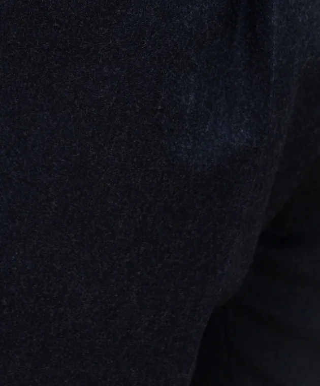 Brunello Cucinelli Blue pants made of wool