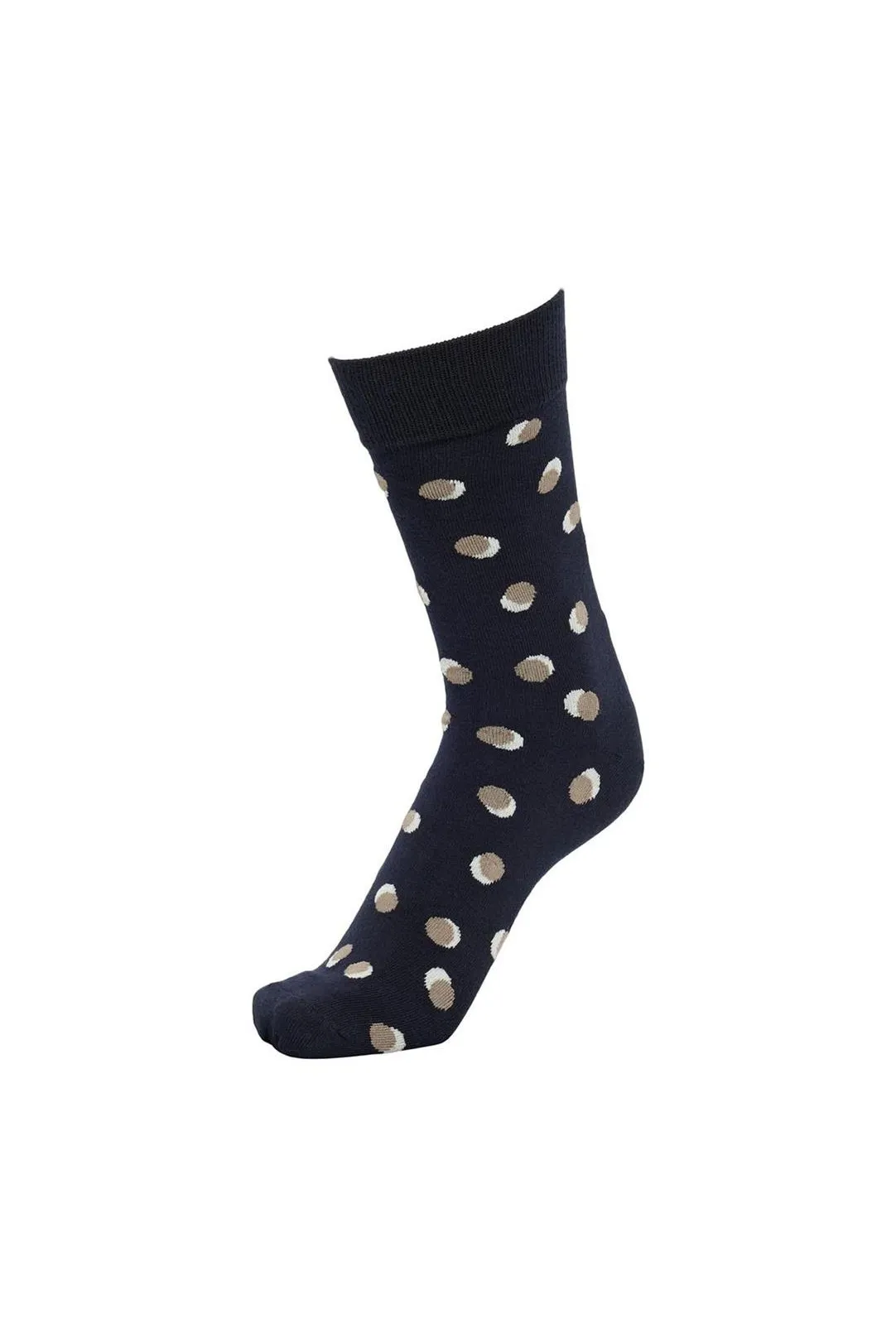 CALCETIN HOMBRE TOPOS AZUL