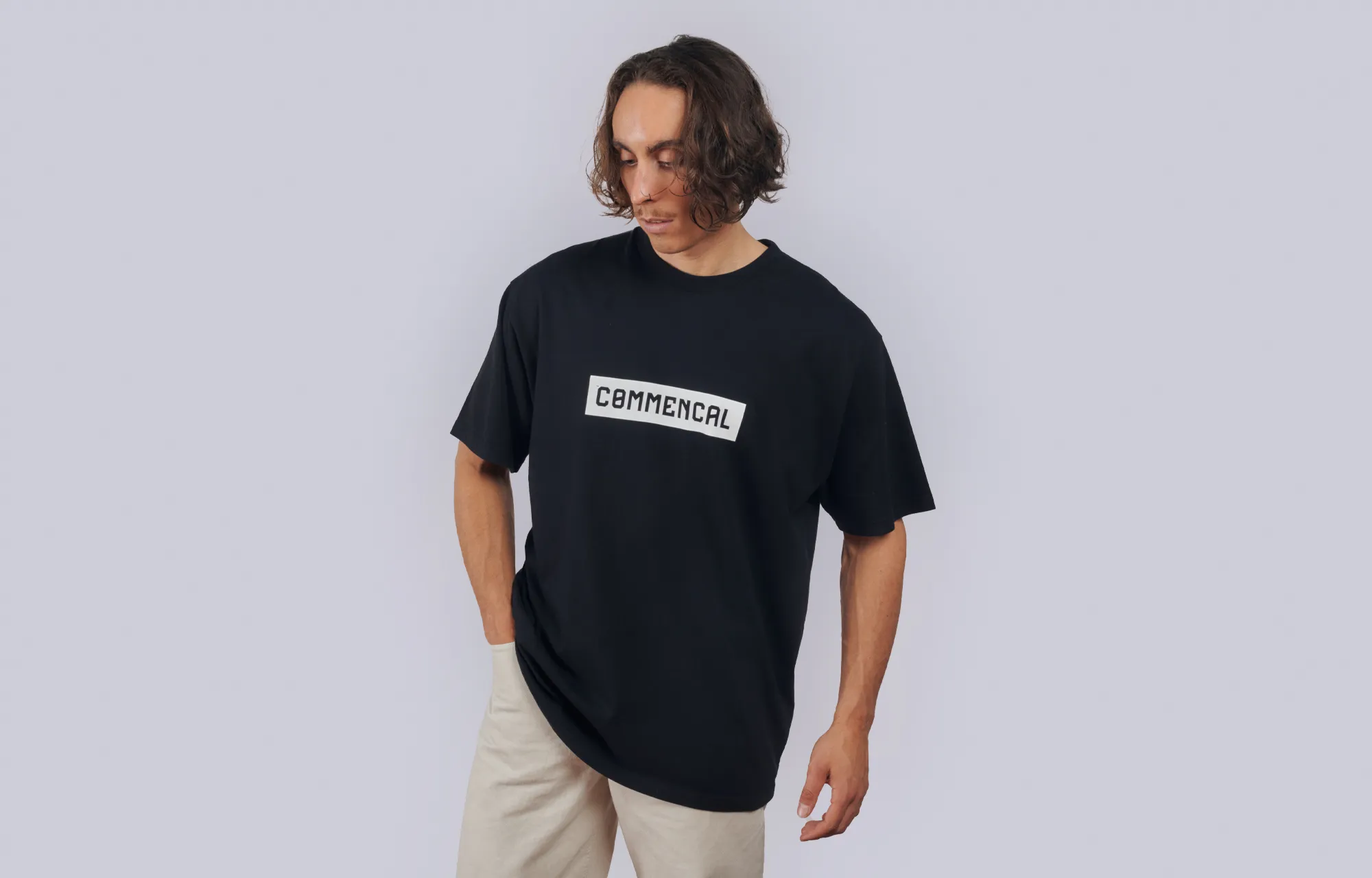 CAMISETA  COMMENCAL CORPORATE BLACK