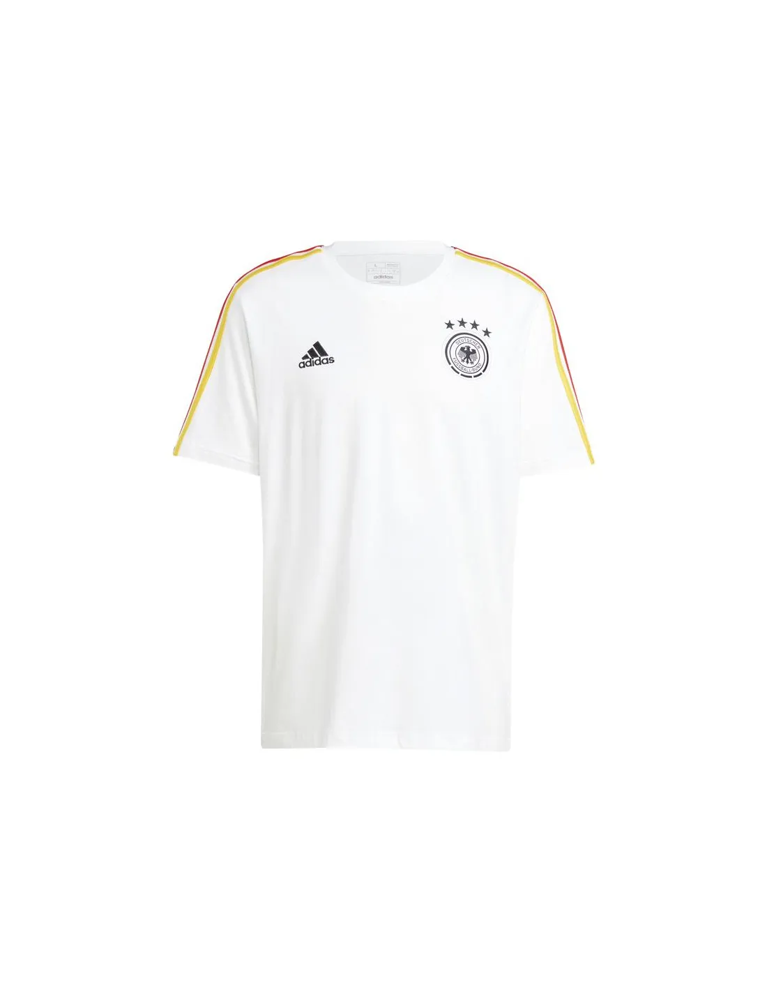 Camiseta de Fútbol adidas Alemania DNA Hombre Blanco