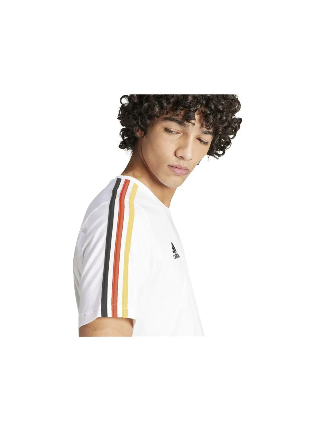 Camiseta de Fútbol adidas Alemania DNA Hombre Blanco