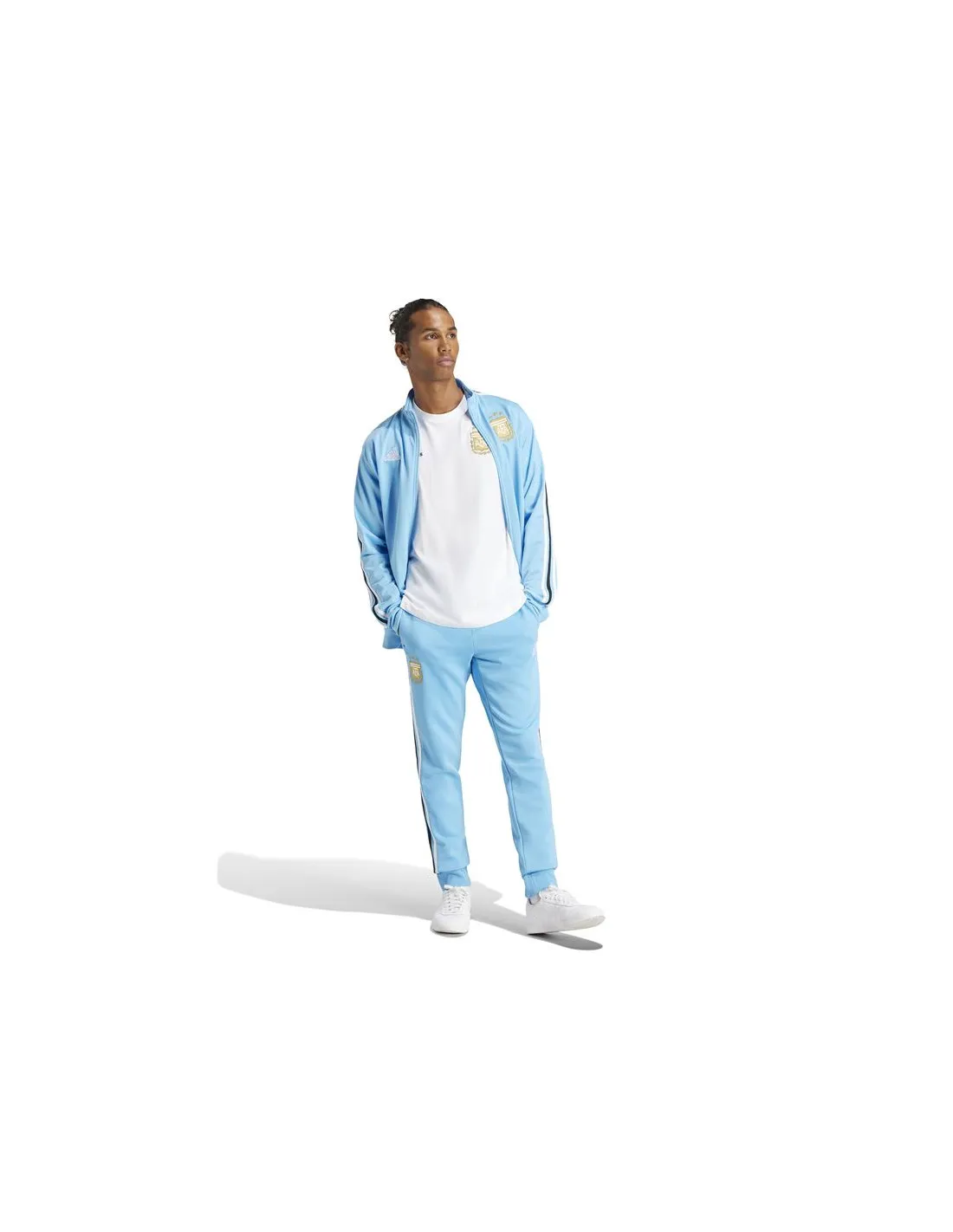Camiseta de Fútbol adidas Argentina DNA Hombre Blanco