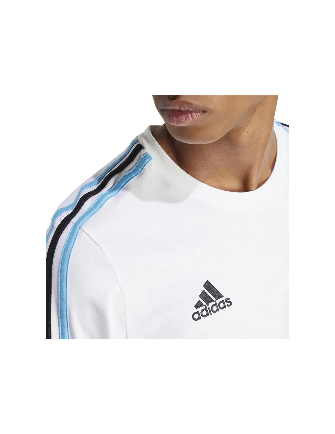 Camiseta de Fútbol adidas Argentina DNA Hombre Blanco