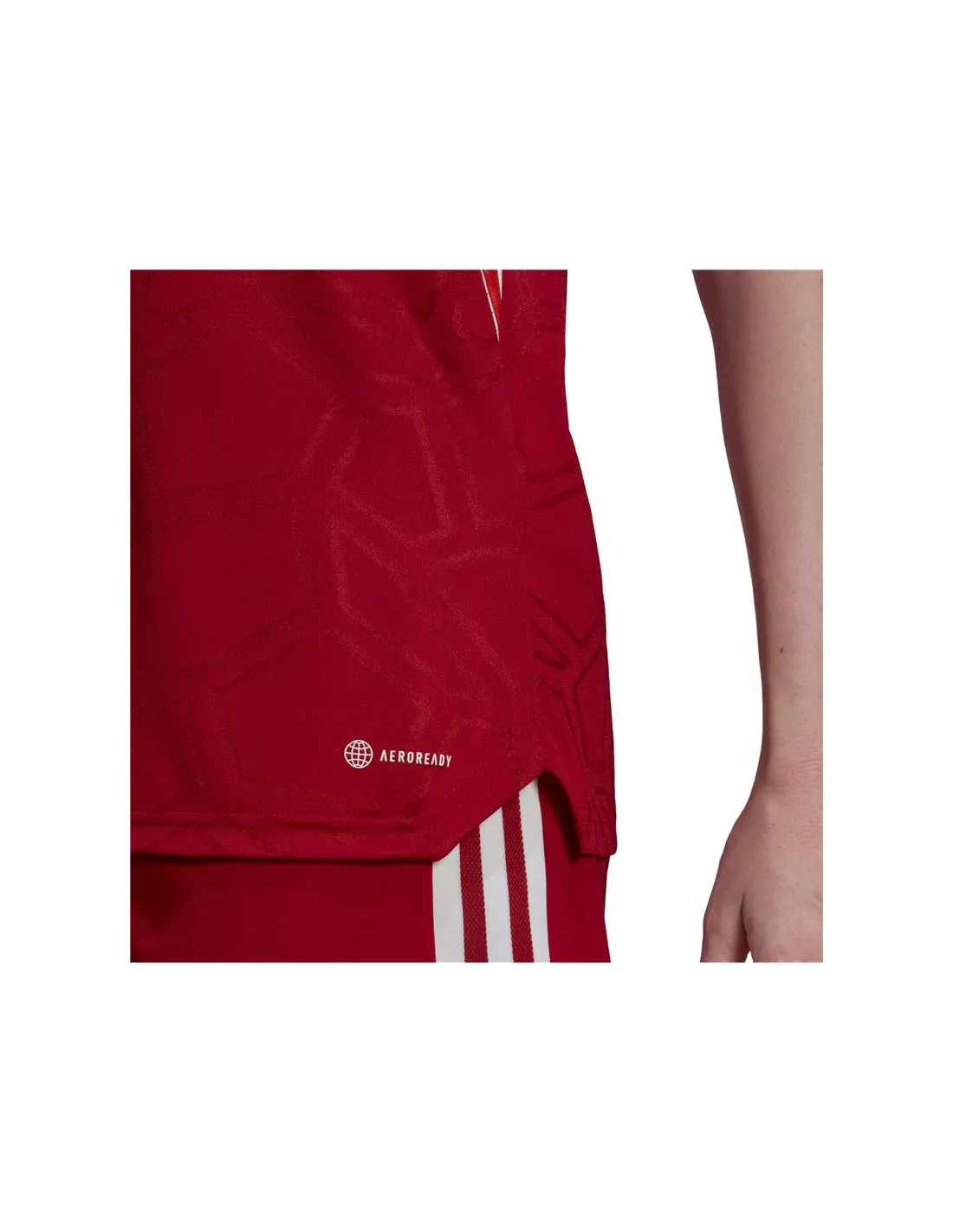 Camiseta de fútbol adidas CON22 MD JSY W Red