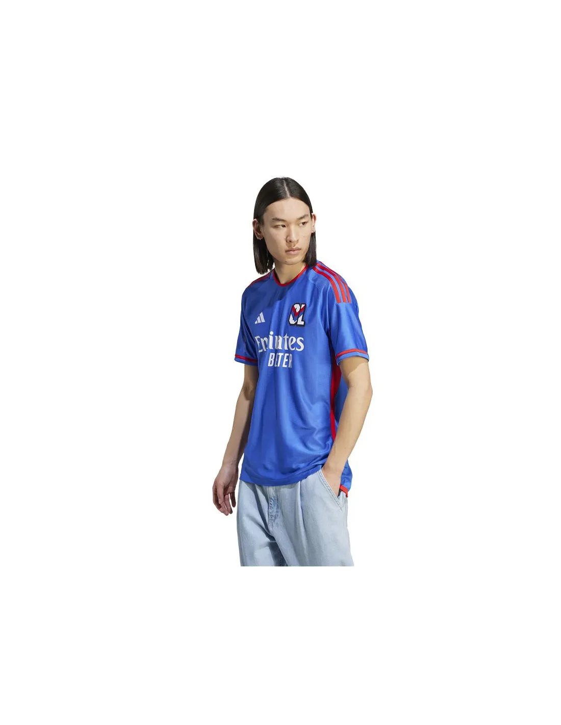 Camiseta de Fútbol adidas Ol A Jsy Hombre