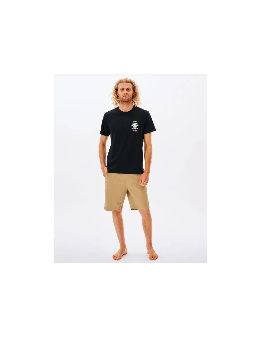 Camiseta Rip Curl SEARCH ESSENTIAL Hombre