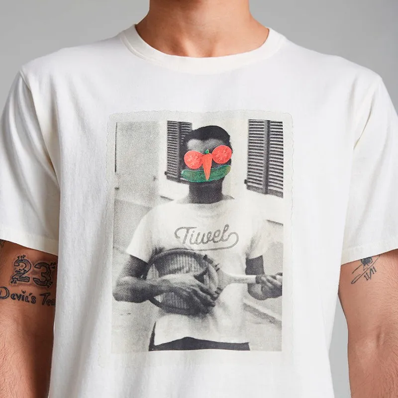 CAMISETA TIWEL TENNIS OFF WHITE