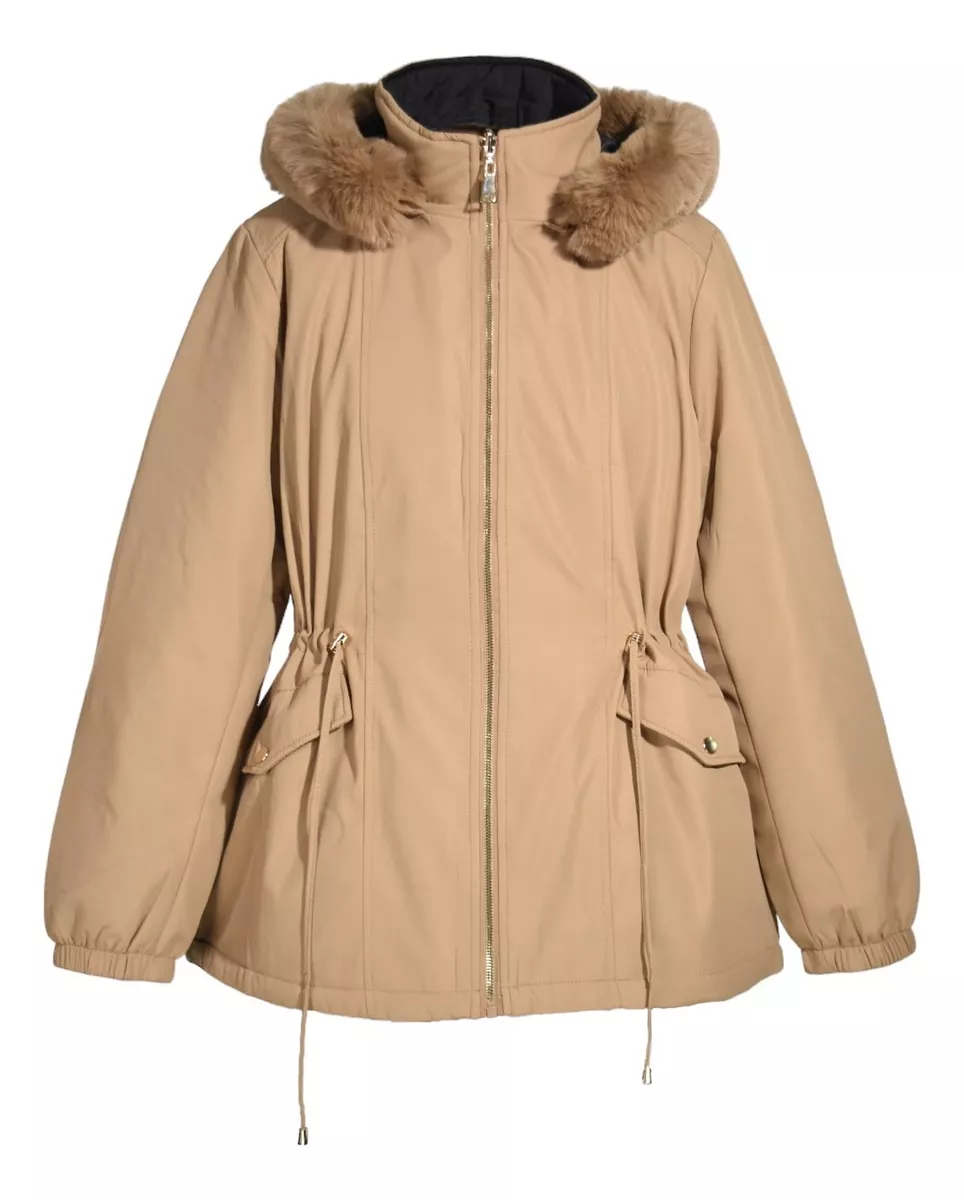 Campera Mujer Abrigada Reversible Especial Importada Yd 1150